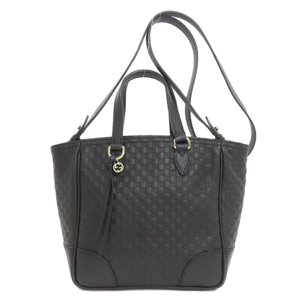GUCCI Authentic Black Leather Bag